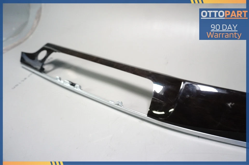 BMW 550i 535i 528i 2011-2014 tablero de instrumentos moldura central madera OEM Foto 4 de 4