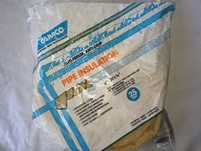 2 Camco 12660 Fiberglass Pipe Insulation2-3"x 25'  50' total. You always need 2!