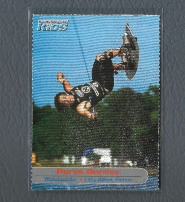 2002 SI Kids PARKS BONIFAY Rookie, Wakeboarding X Games Olympics 'Guinness' #187