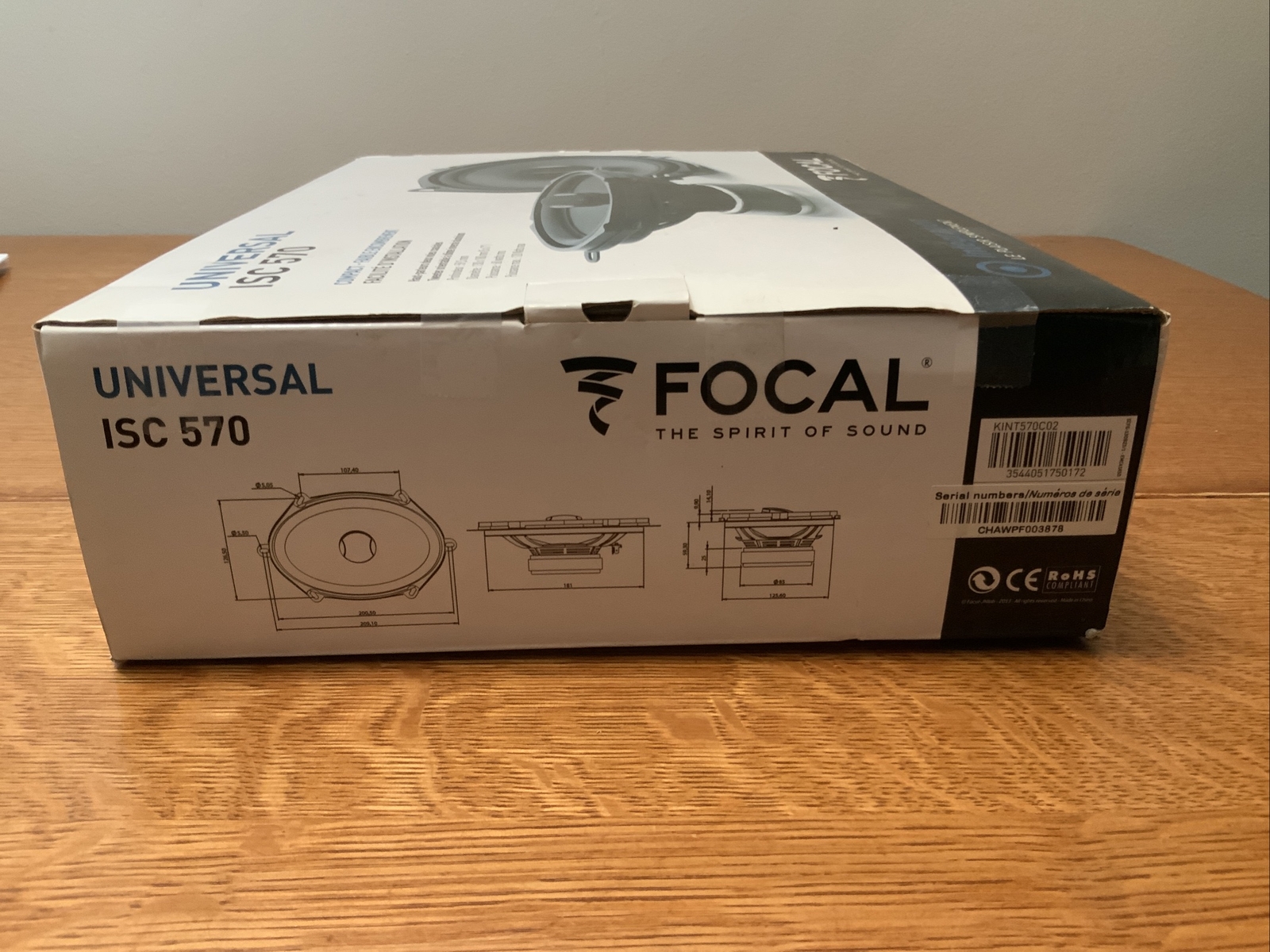 Focal ISC 570 Car Speaker eBay