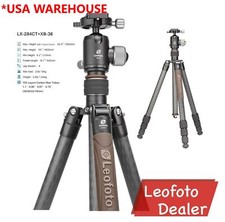 Leofoto LX-284CT  XB-38 Reversible Travel Tripod with Ball Head