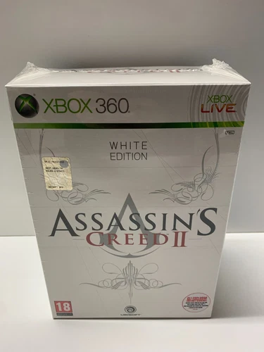 ASSASSIN'S CREED II 2 WHITE EDITION - XBOX 360 - NUOVO SIGILLATO PAL ITA VERSION