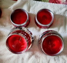 1955 Pontiac Tail Lights Assemblies Housing Lamp Genuine Used 30