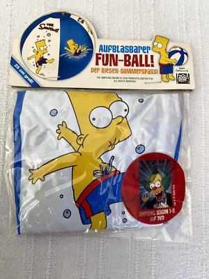Inflatable Simpsons Ball (2009) - New & Boxed - A Must Have For Simpsons Fans!