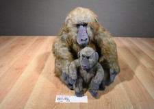 Applause Dakin Baboon Mother and Baby Plush 310-3390-3 