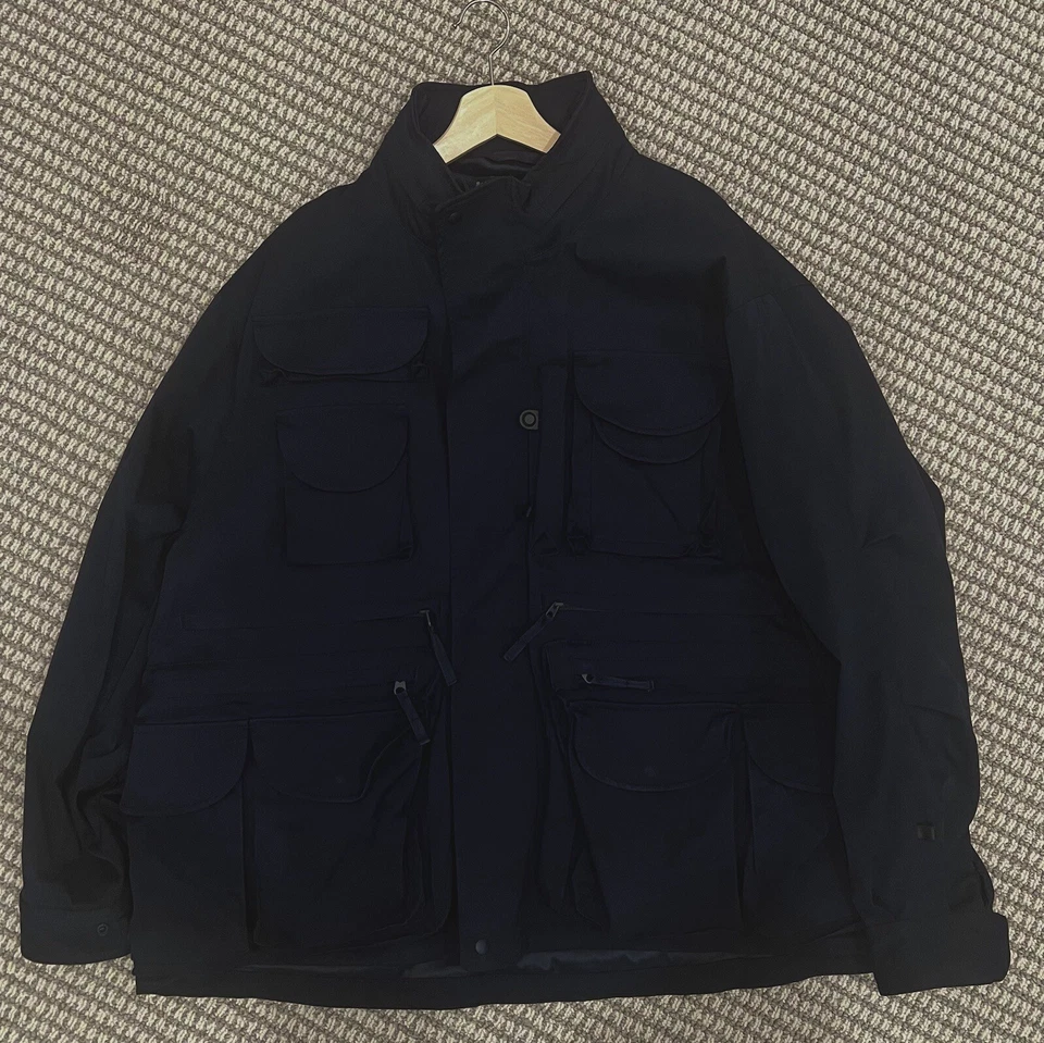 Daiwa Pier39 Perfect Fishing Jacket Navy Size L - image 2 of 4