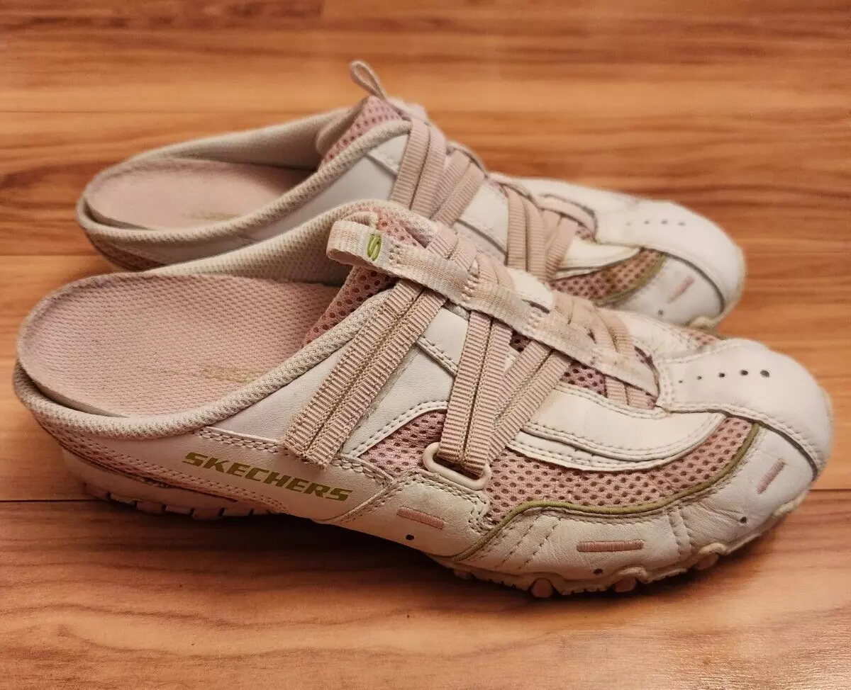 Sketchers SN 21542 Women s Mule Slip On Sneakers Shoes Size 8