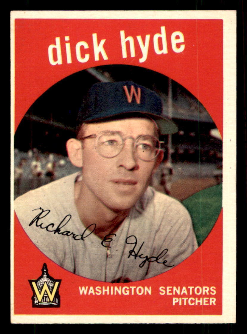 1959 Topps #498 Dick Hyde NM (ST) | eBay