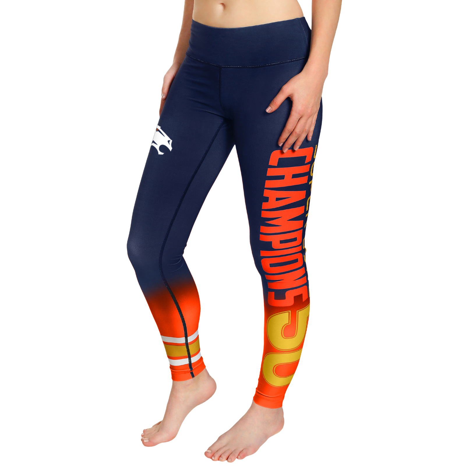 Женские леггинсы FOCO NFL Denver Broncos Super Bowl 50 Champions Leggings
