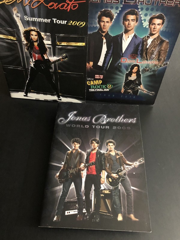 JONAS BROTHERS WORLD TOUR BOOK 2009 Program Concert Guide Vg