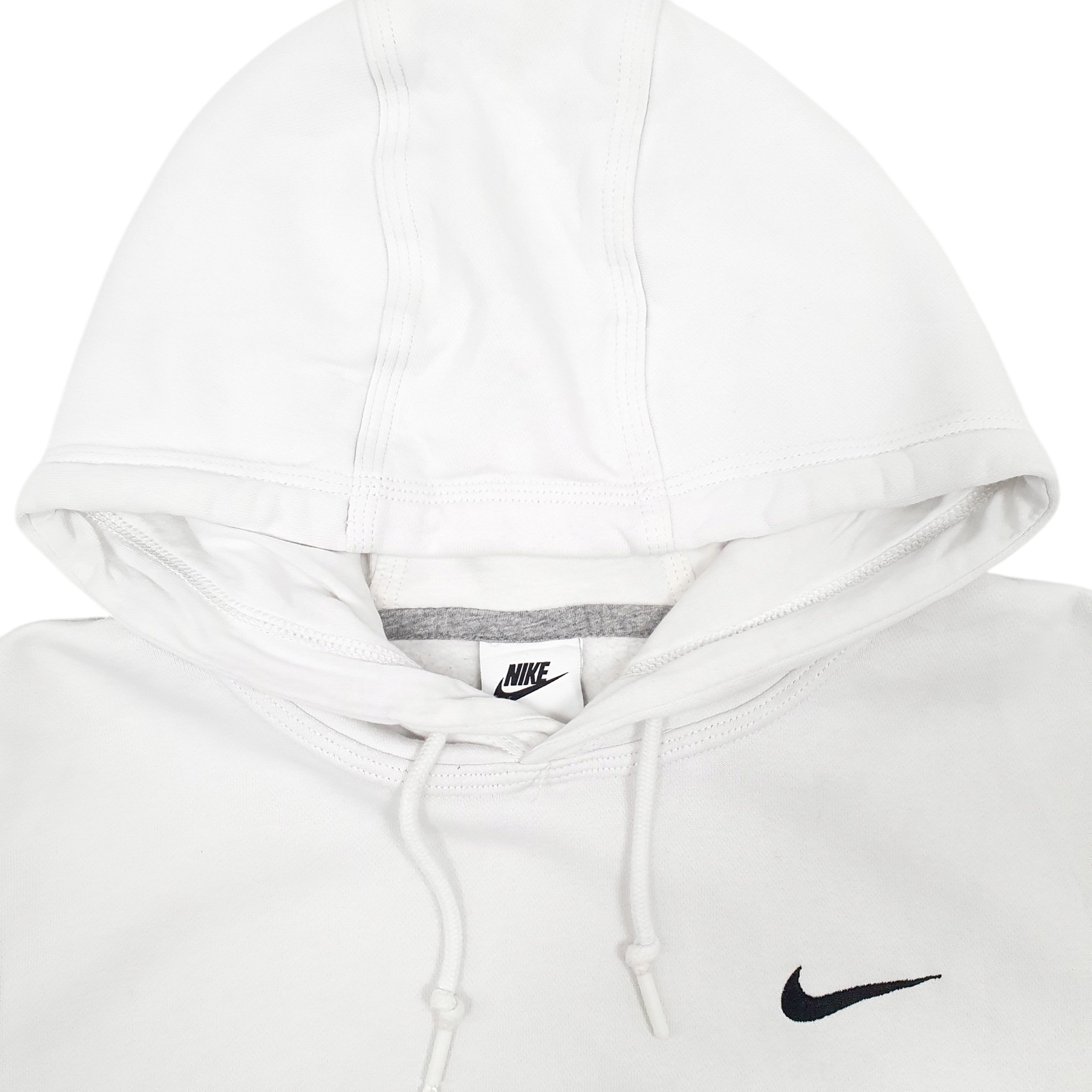 NIKE Hoodie Cotton Blend Jumper Sweatshirt Mens S image 2