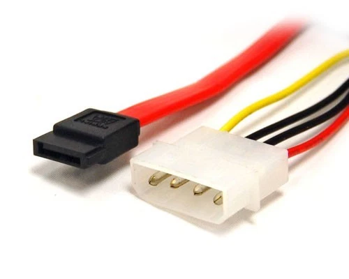 Cable Bytecc SATA-SP118 18" Sata y Sata Power 7+15 pines, para Sata HDD, Sata OD Foto 3 de 4