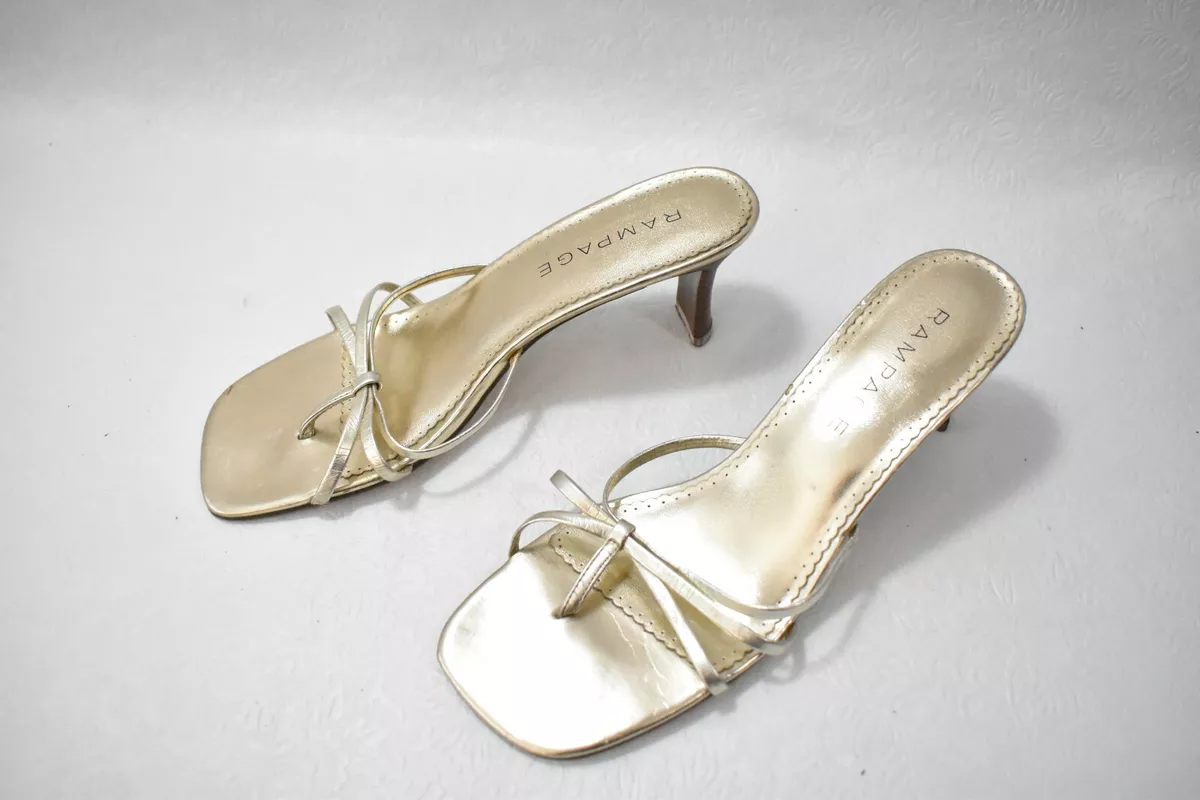Rampage hotsell gold sandals