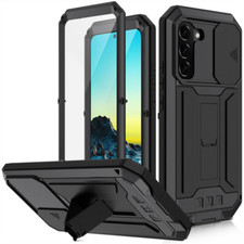 Invisible Holder Waterproof Case For Samsung Galaxy S22 Plus Ultra S22 5G Cover