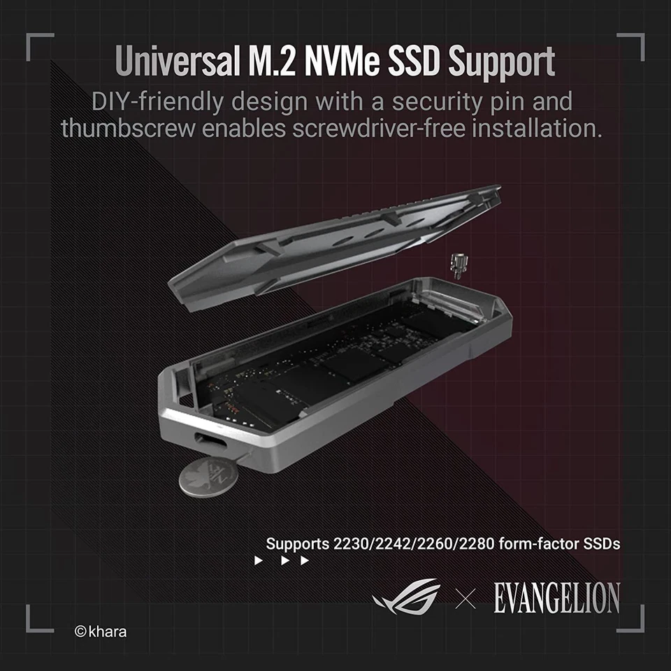 Корпус ASUS ROG Strix Arion версия EVA M.2 NVMe USB3.2 поколение 2x1 тип C в коробке - Изображение 4 из 4