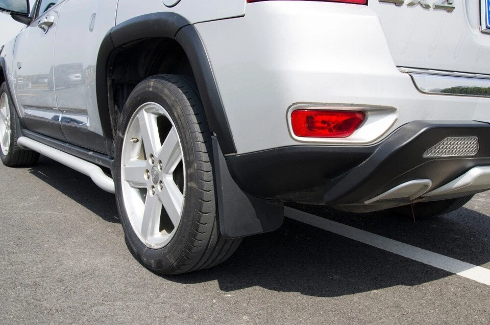 4x Nuevos protectores contra salpicaduras delanteros y traseros guardabarros para Jeep Compass 2011-2016 Foto 3 de 4