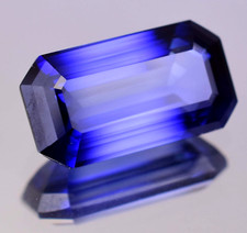 17.25 Ct Natural Blue Ceylon Sapphire AGL Certified Emerald Flawless Gemstone
