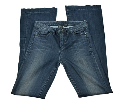 Armani Exchange Jeans Women's Size 0 (28 x 34) Flared Blue