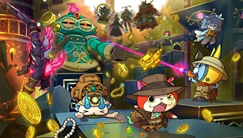 Nintendo 3DS Yokai Watch 3 Sukiyaki (w/ Youkai Dream Medal 'Kakusei Enma') NEW - Image 3 of 4