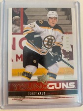 2012-13 UD series 1 Young Guns UD Exclusives Torey Krug Boston Bruins #205 SP100