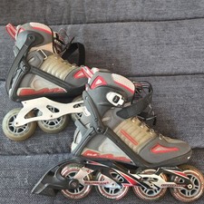 Aero 90 Rollerblade Professional Inline Skates Extra Size US 8.5 Large 90mm 84A