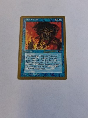MTG Force of Will - 1997 Janosch Kuhn (ALL) World Championship Deck