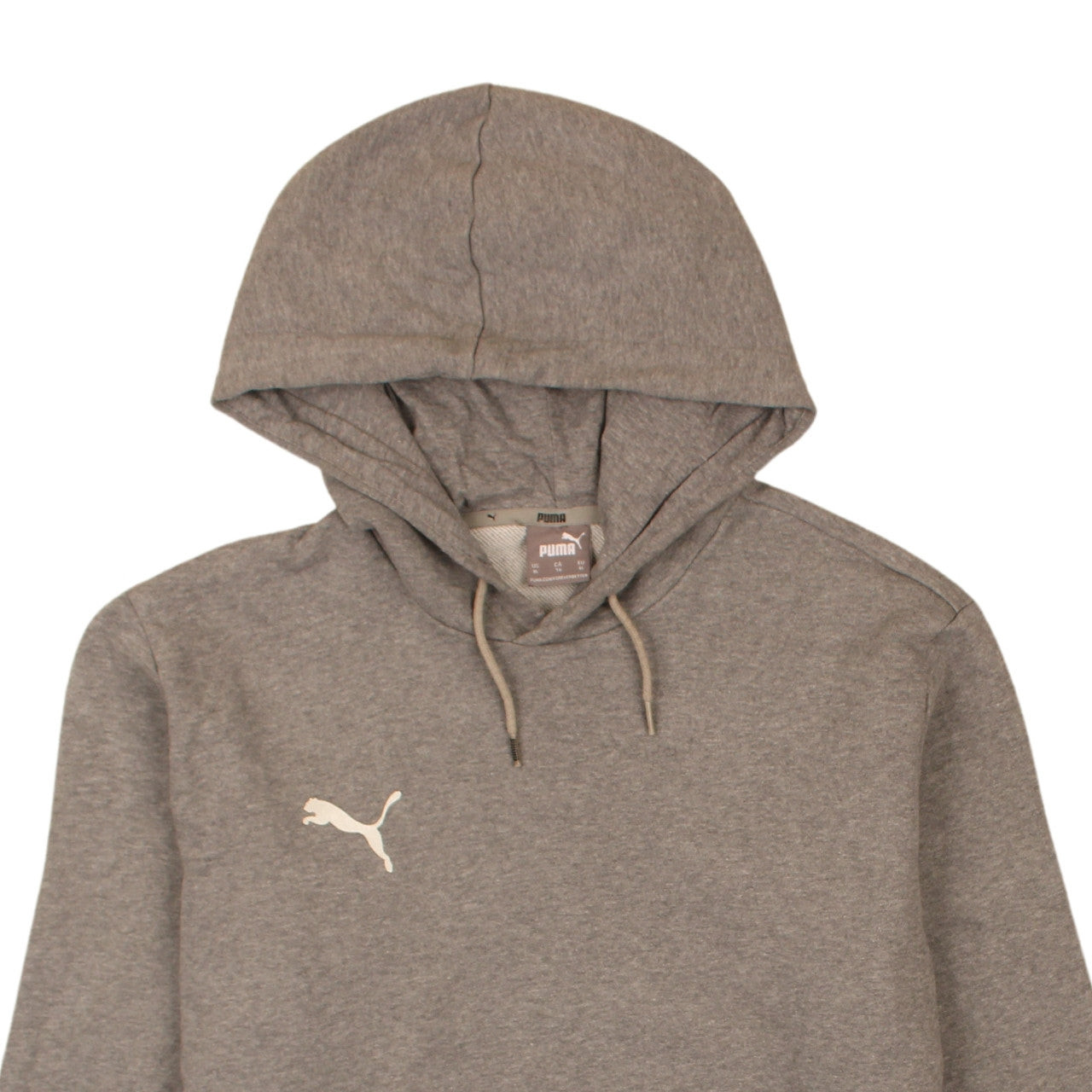 Puma 90's Drawstring Pockets Pullover Hoodie XLarge Grey image 3