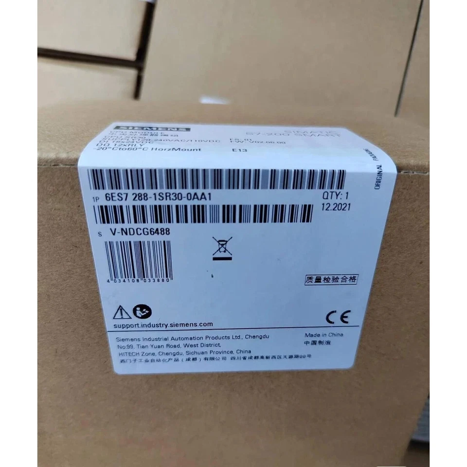 New Siemens SIMATIC S7-200 SMART CPU SR30 6ES7288-1SR30-0AA1 6ES7 288-1SR30-0AA1 - Image 4 of 4