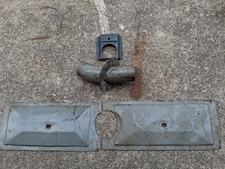 Dodge Brothers 4-cylinder Valve Cover Hot Air Tube And Mount Teens 1920s