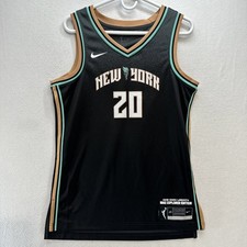 New York Liberty Sabrina Ionescu #20 Nike Explorer Edition Jersey Womens S NWT