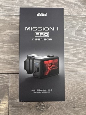 GoPro Mission 1 Pro 8K Action Kamera 50MP 1 Zoll Sensor Wasserdicht Neu Versiegelt