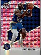 2020-21 Panini Mosaic #149 Eric Paschall Mosaic Camo Pink