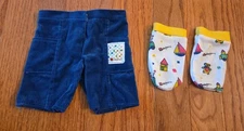 Vintage Cabbage Patch Colorforms Outfit Courdoury  Shorts & Socks