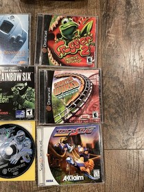 Sega Dreamcast Console HKT-3020 + 12 Games & Cables, Controller - TESTED