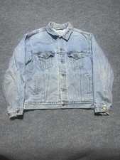 Vintage Levi  s denim 80s/90s trucker jacket type three style denim size large