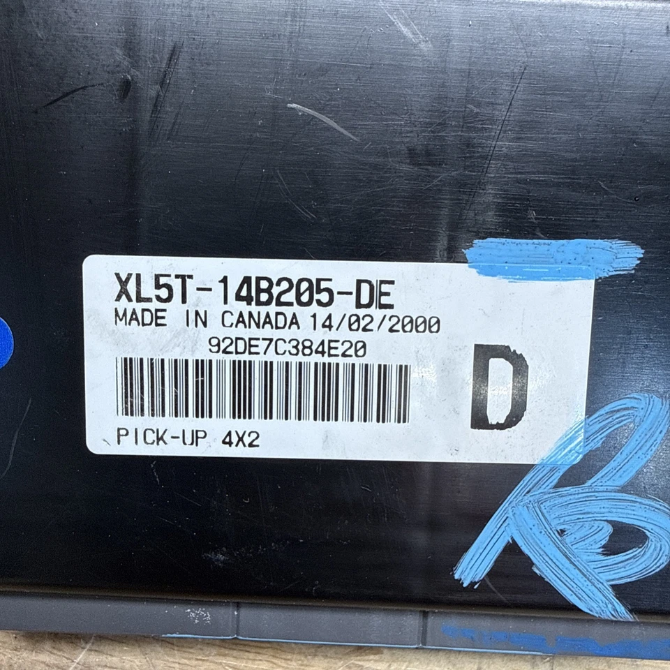 2000 2001 2003  FORD RANGER XLT 3.0L ATOD  CHASSIS MULTI CONTROL MODULE XL5T-DE - Image 2 of 4