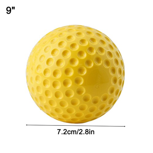 Ball Baseball Bright Green PU 7.2cm/2.8in 9.7cm/3.8in 9??12?? High Quality - Picture 10 of 33