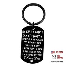 Valentines Day Gifts for Him Drive Safe Keychains for Boyfriend Husband