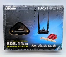 ASUS PCE-AC56 AC1300 Dual Band PCI-E Wireless PCI Express Wi-Fi Adapter NEW