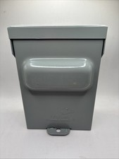 AC Disconnect 60 Amp 240-Volt Non-Fuse Metallic (U065PP)
