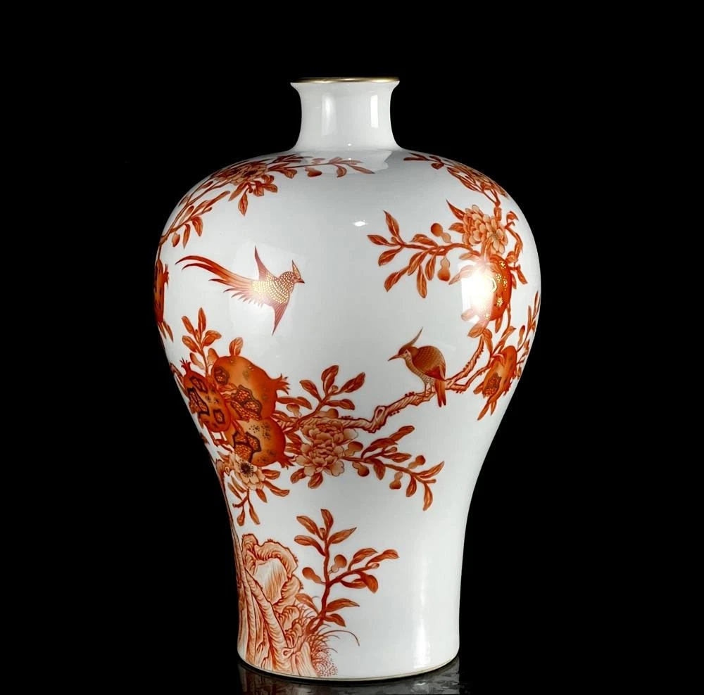 铁中国古董花瓶| eBay