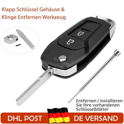 2 Tasten Klapp Schlüssel Für Ford Ranger T6 2015 2016 2017 2018 2019 + Werkzeug