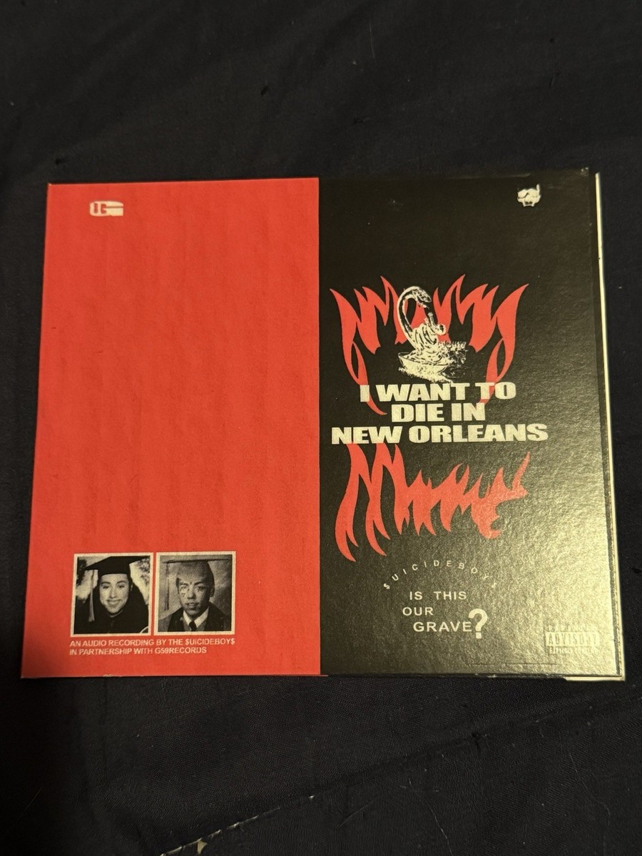 I Want to Die in New Orleans by $Uicideboy$ (CD, 2018) for sale