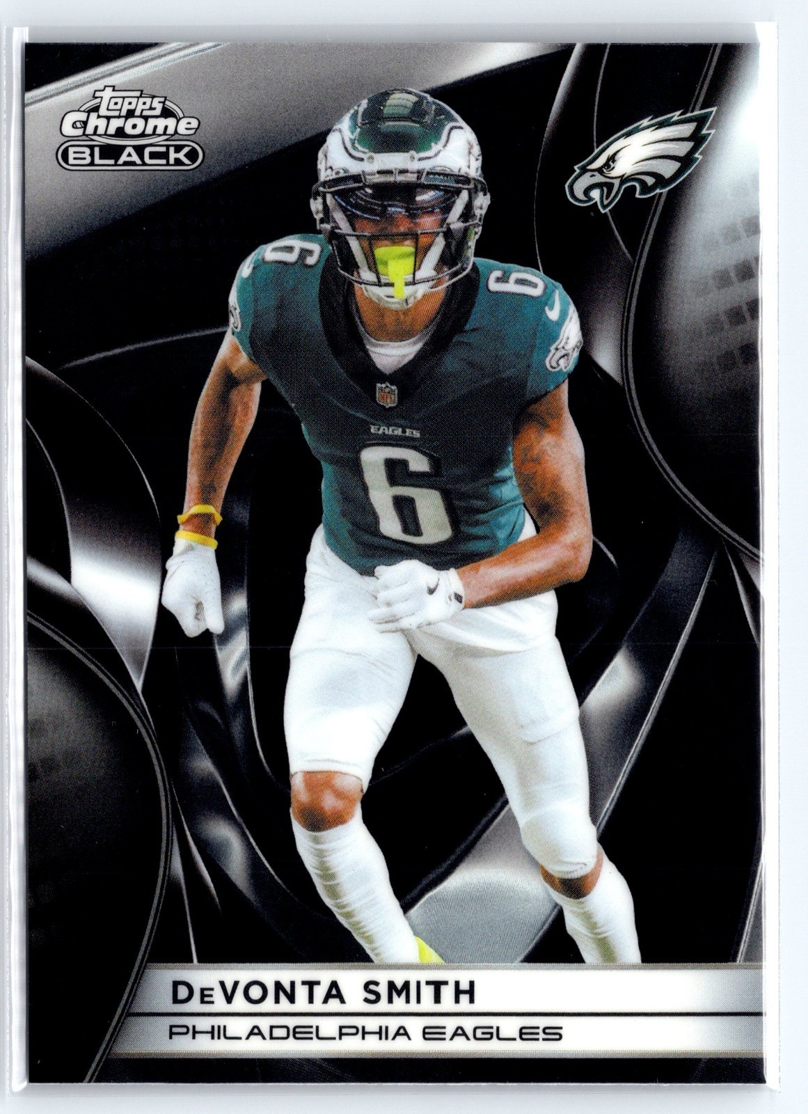2025 Topps Chrome Black DeVonta Smith Philadelphia Eagles 
