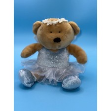 Ty Beanie Baby Fairydust Bear Ballerina Sparkly Tutu Wings Headband MINT VINTAGE