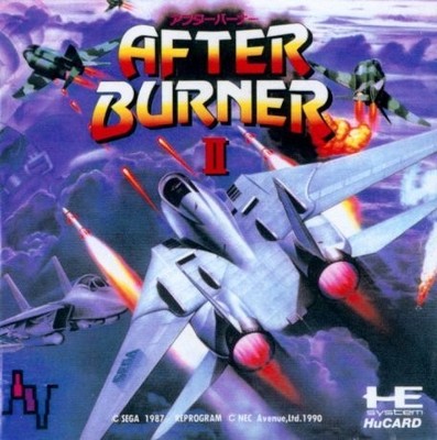 AFTER BURNER II 2 PC Engine Hu 0648 pe