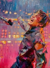 Star Wars Empire Strikes Back Luke Skywalker Grailpop Artist Signed Limited 3/30