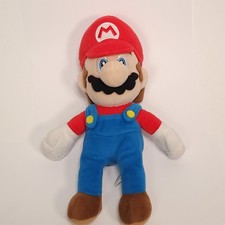 Official Super Mario Nintendo 9" Plush Stuffed Toy All Star Blue Little Buddy