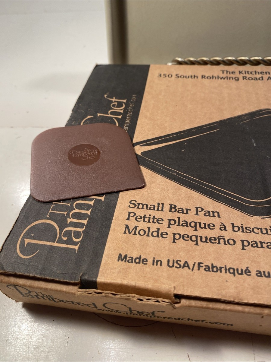 Grand Plat à Bar En Pierre Pampered Chef 100384, Grès, 16x11 Pouces, Neuf En Boîte