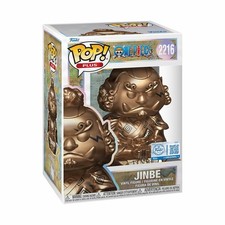PRESALE Funko Pop Plus Jinbe Bronze Statue 2216 Limited Edition spedizione 10/04